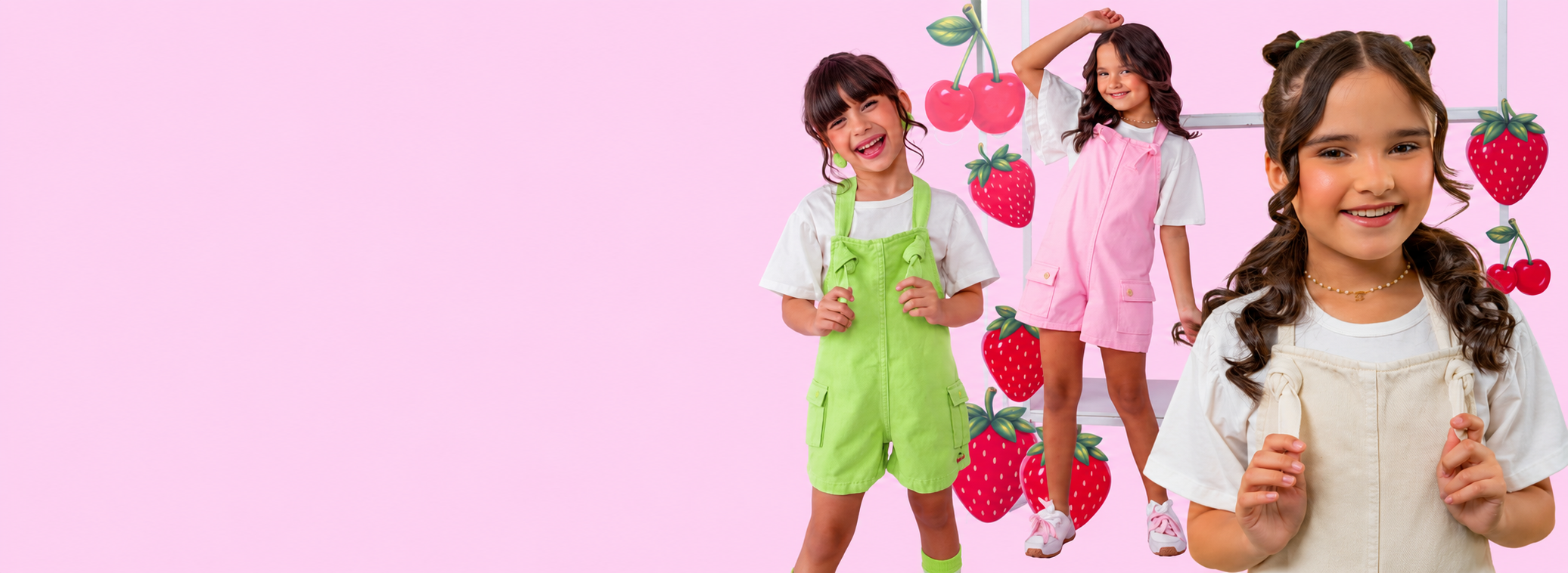 Moda infantil com alegria e estilo